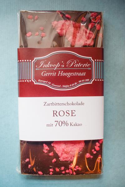 Zartbitterschokolade - Rose